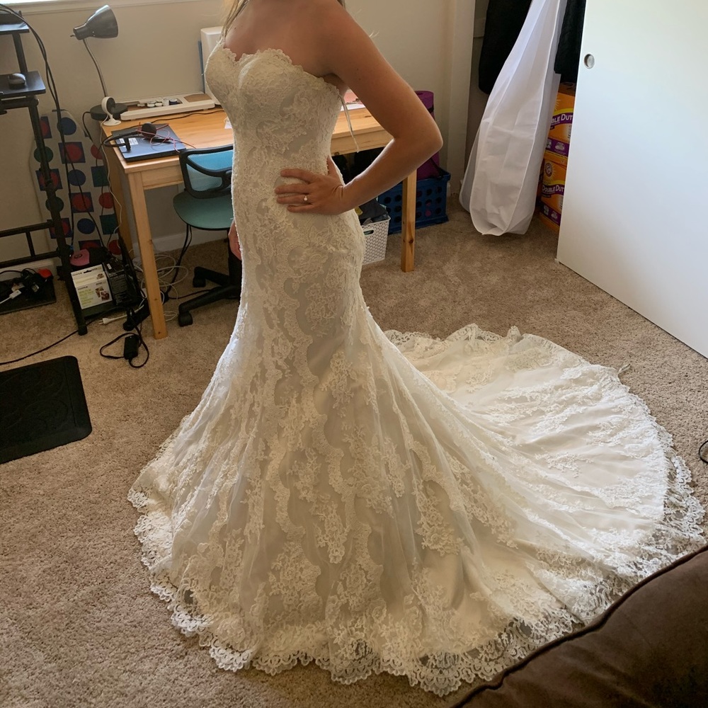 Flare - Heart Mermaid Wedding Dress